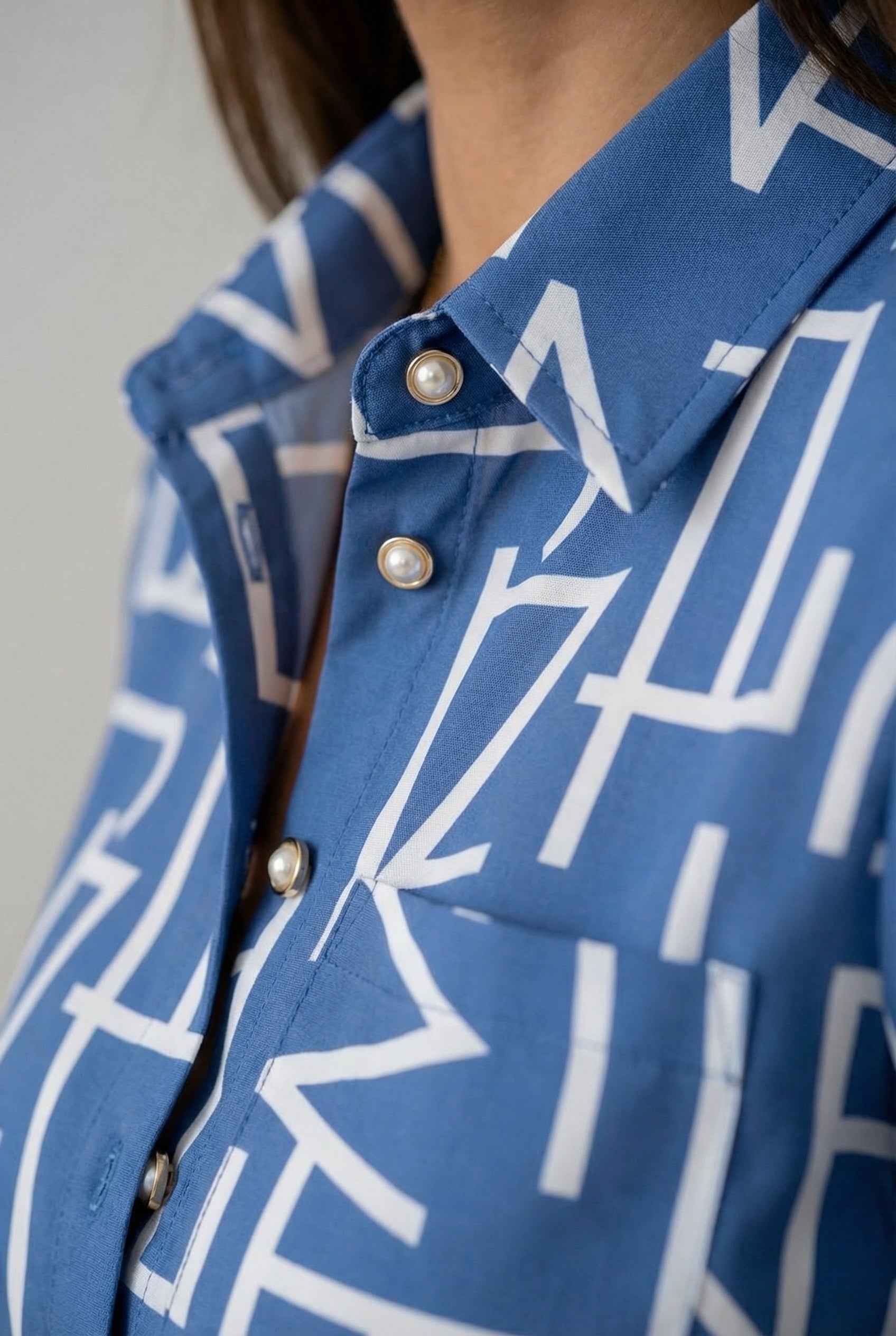 Stylish Structured Graphic Print Shirt | Breathable Fabric, Tailored F