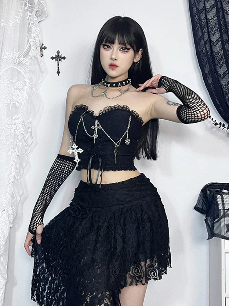 Lace Crop Top