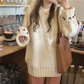 Retro Thick Loose Elegant Sweater