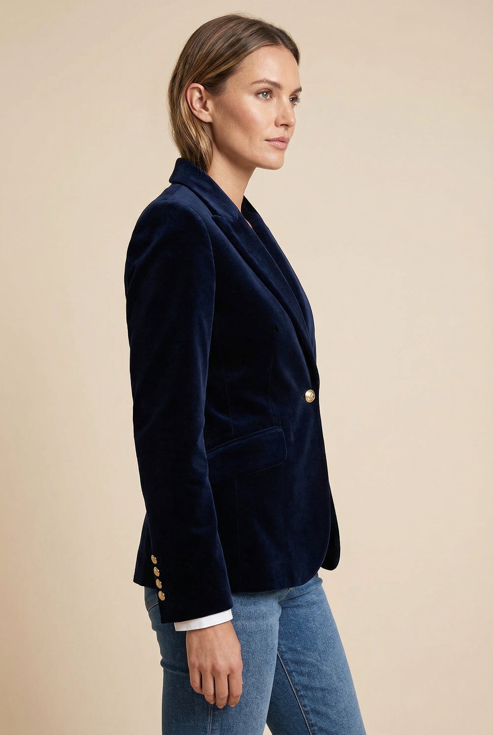 Elegant Structured Tailored Blazer | Professional Fit & Classic Design