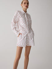 Cotton Sweetheart Striped Trendy Soft Short Set