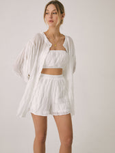 Breathable Three Graceful Piece Shorts Set