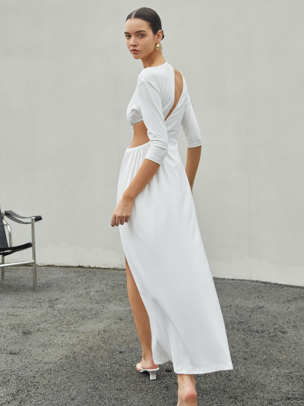 Ruched Maxi Dress