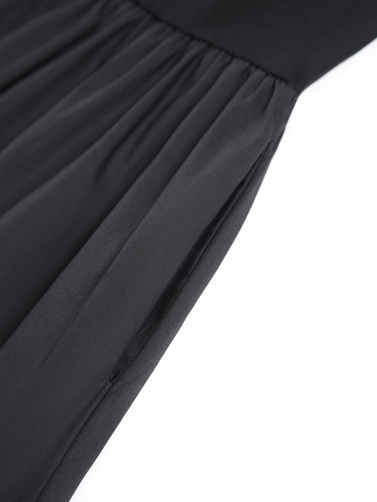 Crew Neck Sleeveless Pocket A-Line Maxi Dress 8