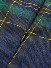 Plaid Sleeveless Pleated A-Line Mini Dress 9