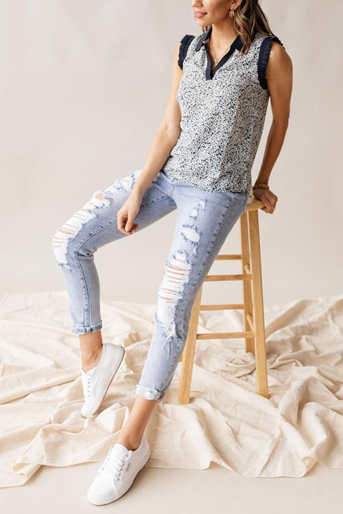 Distressed Denim Skinny