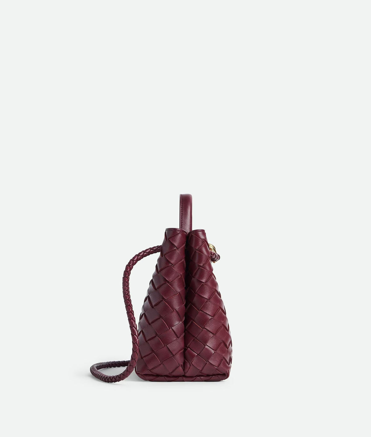 Woven Knot Detail Top Handle Tote Bag