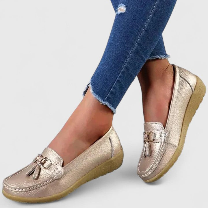 Tassel Slip On Moccasin Loafers