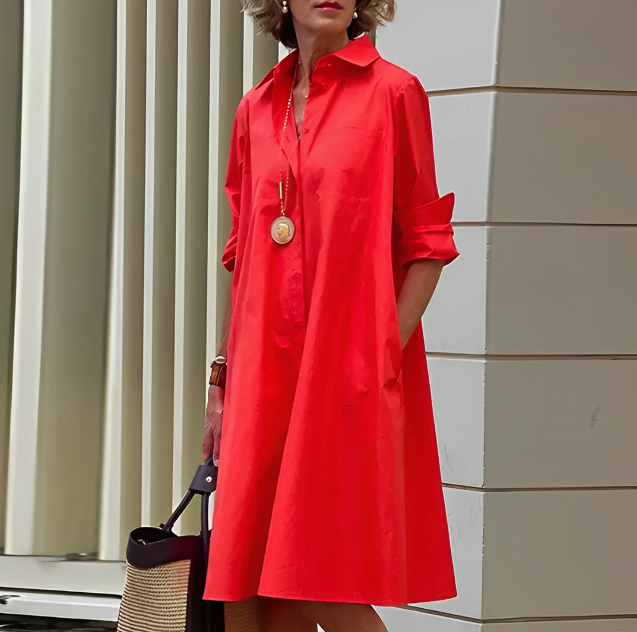 Yasmina Effortless Spring Polo Dress Evening Wear Edit
