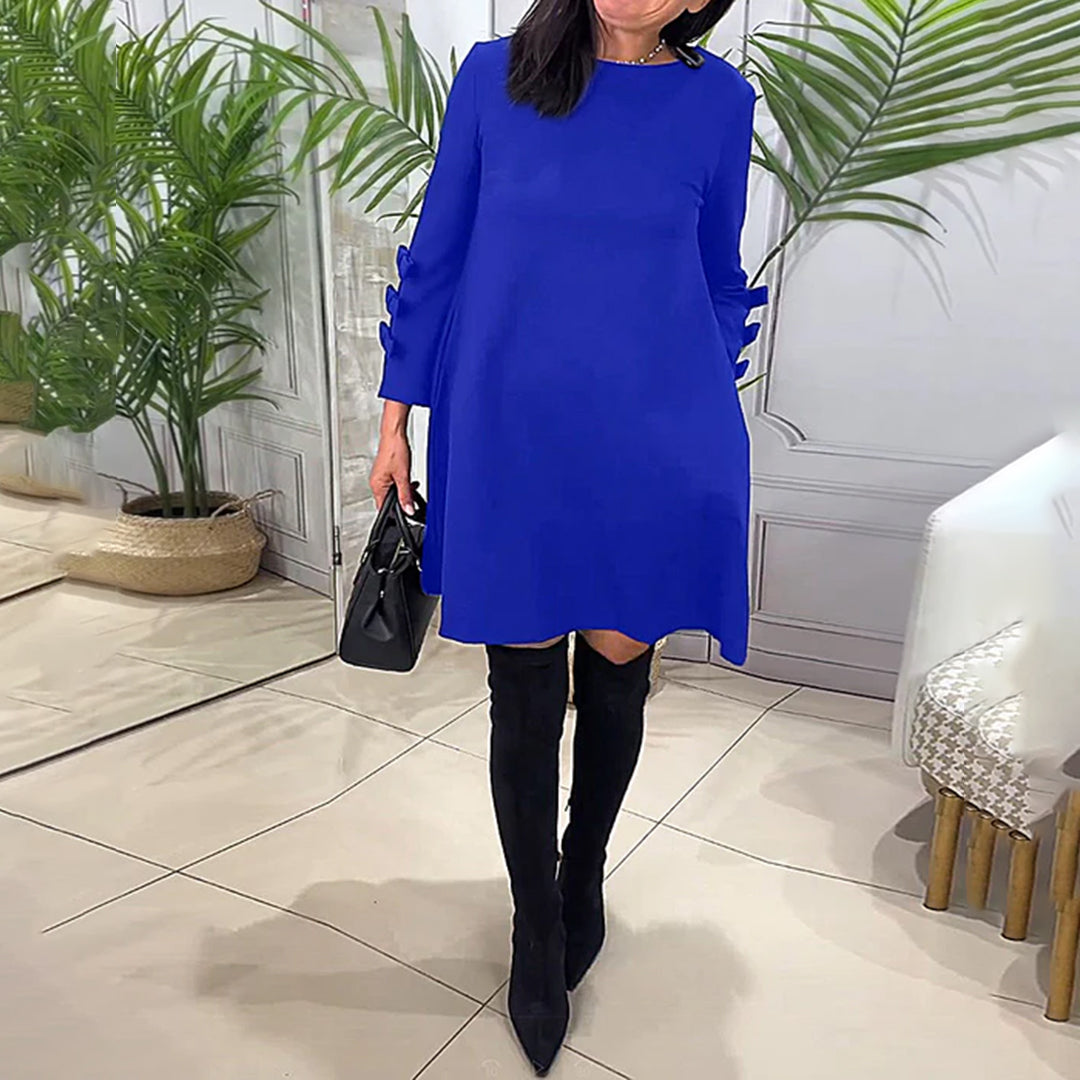 Pada Casual Dress with Long Sleeves for Women Flattering Modern Fit