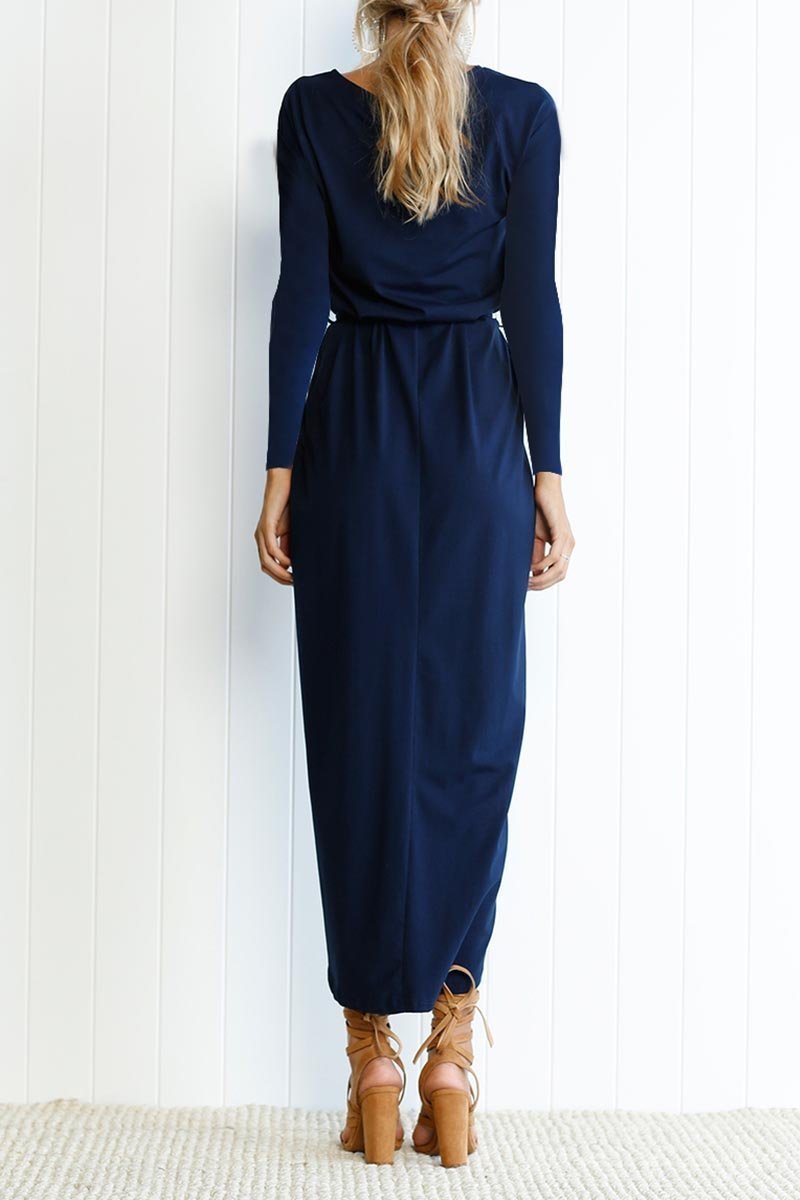Azucena Effortless Dress After Midnight Ankle Length Elevated Occasion Wear