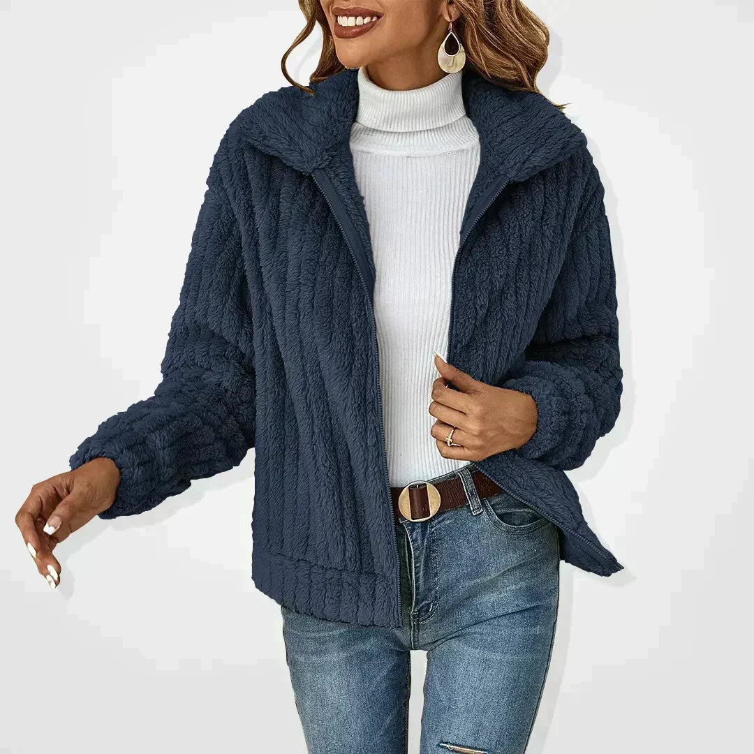 Women’s Cardigan | Zip Front Long Sleeve