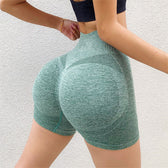 Bymermaids Fitness Sports Shorts Green / S-M 40-65Kg