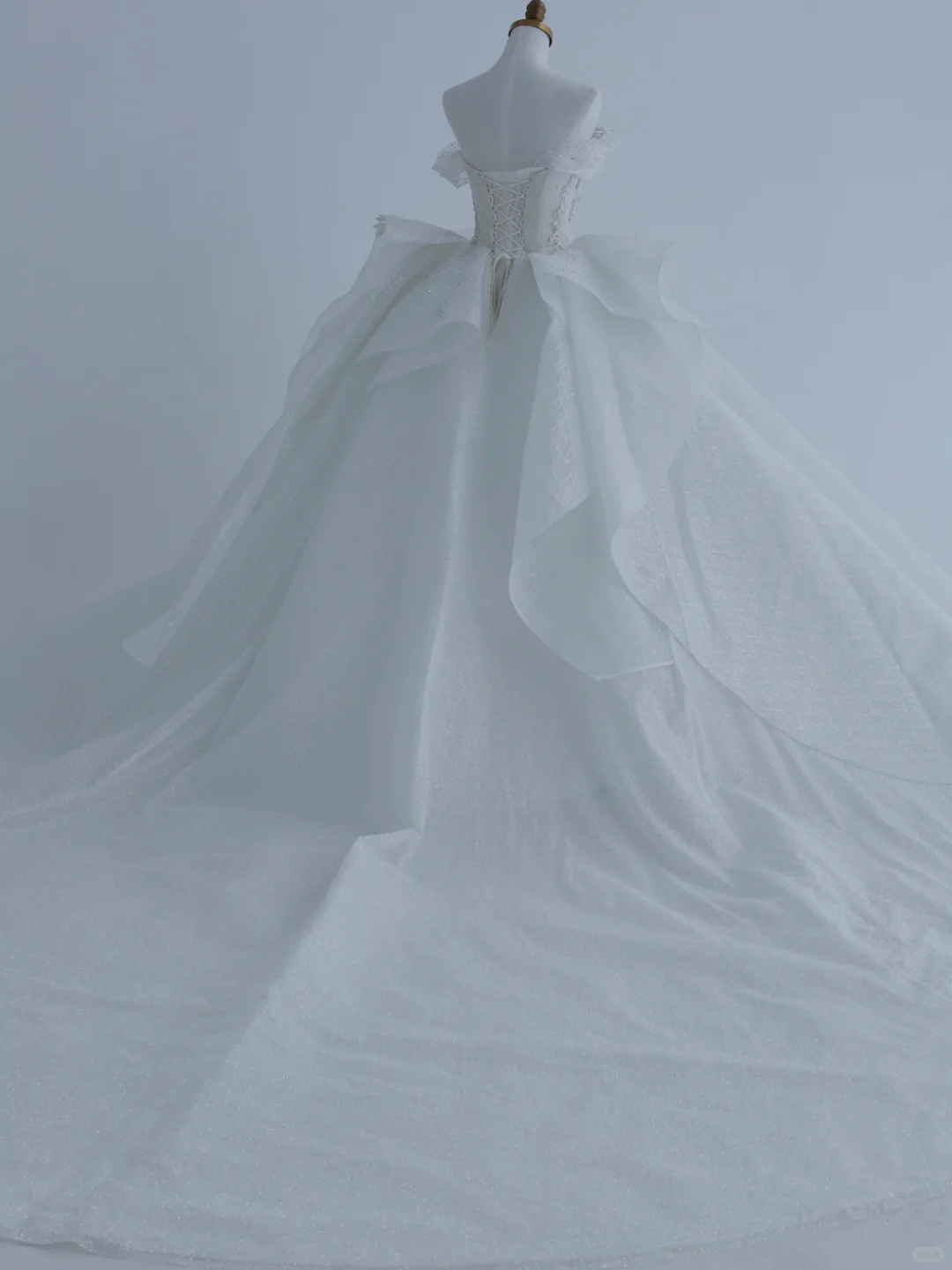 Timeless Ball Gown Strapless Satin Sequin Beads Long Wedding Dresses C4395