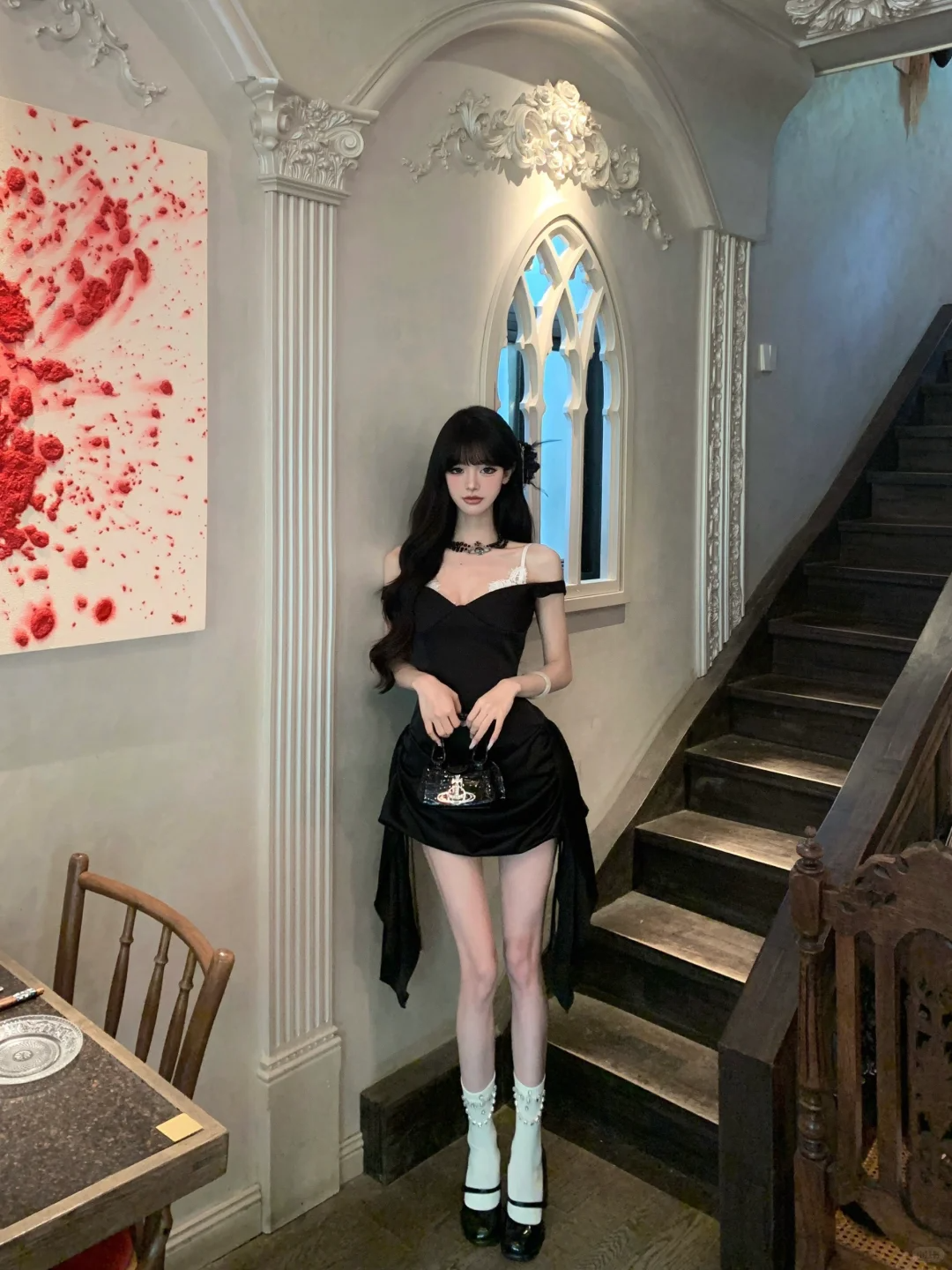 Black 18th A Line Off The Shoulder Satin Short Homecoming Dress Birthday Outfits C4568