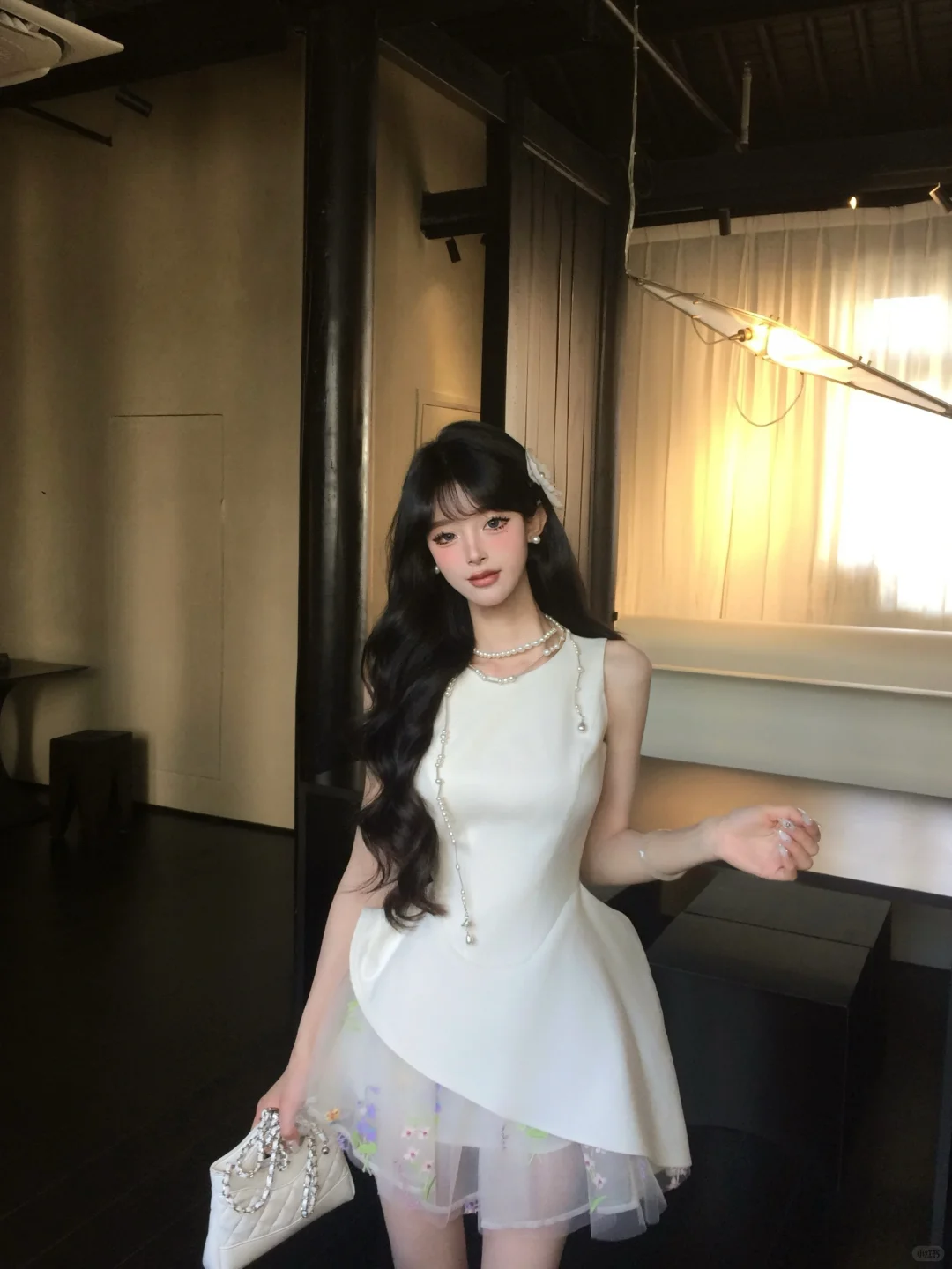 Chic 18th A Line Satin Tulle Short Homecoming Dress Birthday Outfits C4571