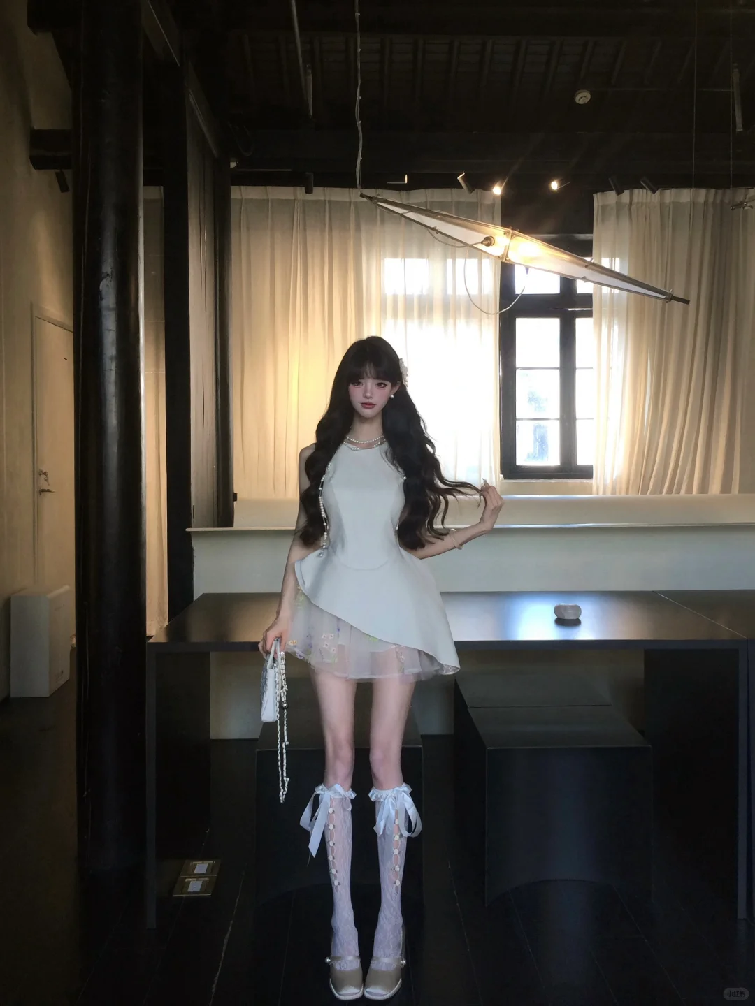 Chic 18th A Line Satin Tulle Short Homecoming Dress Birthday Outfits C4571