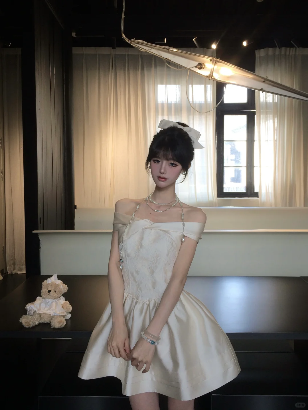 Pretty 19th A Line Off The Shoulder Satin Short Homecoming Dress Birthday Outfits C4576