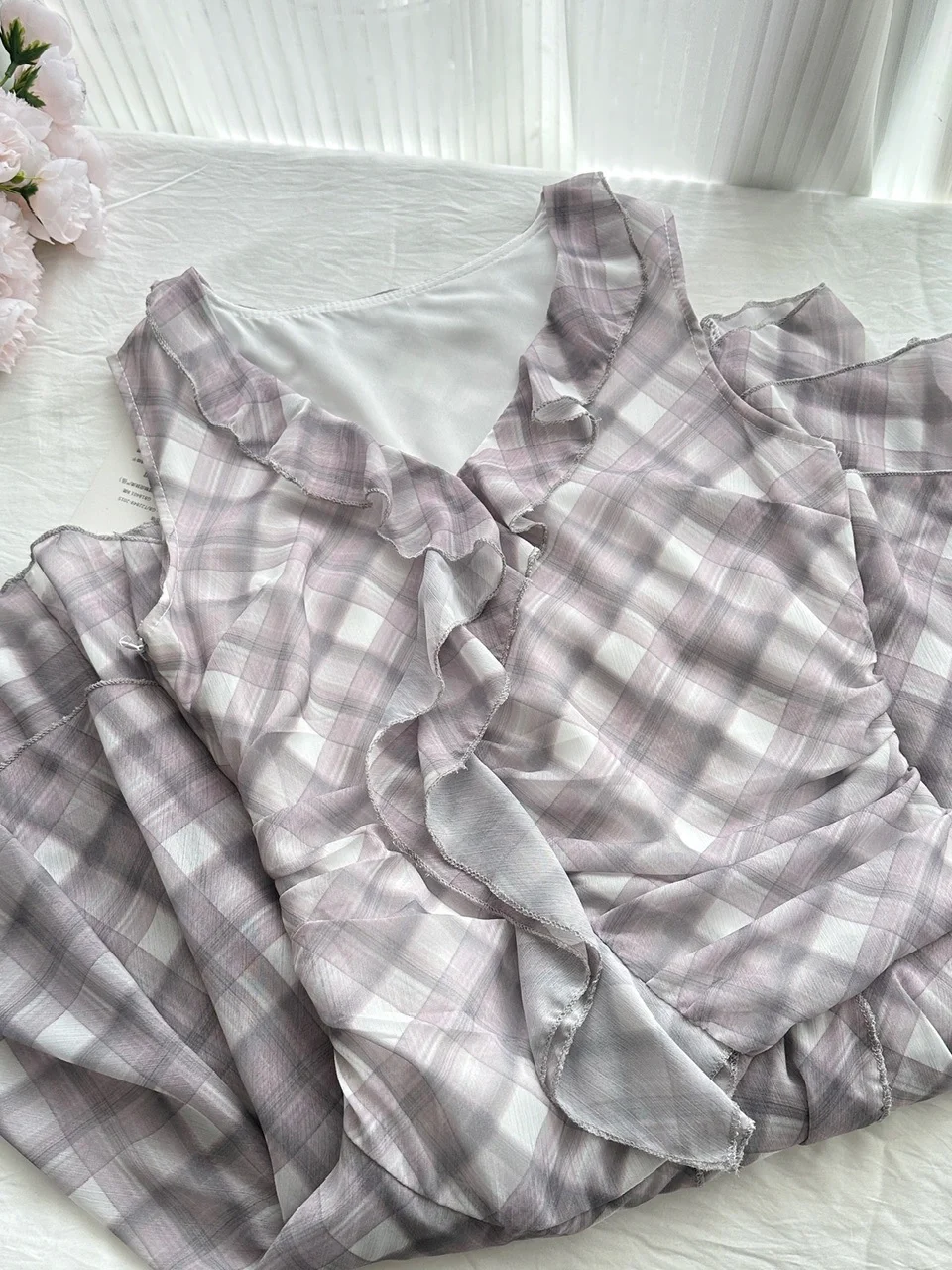 Unique 18th A Line V Neck Chiffon Ruffles Short Homecoming Dress Birthday Outfits C4589