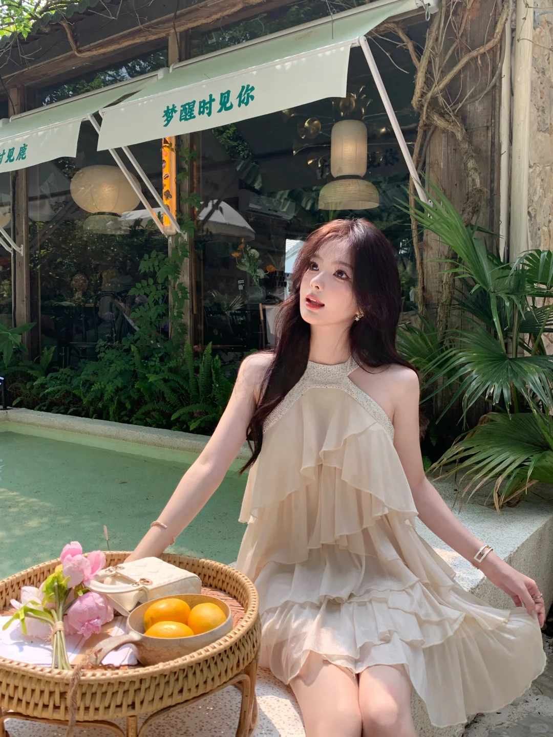 Elegant  A Line Halter Chiffon Short Homecoming Dress 17th Birthday Outfits C4635