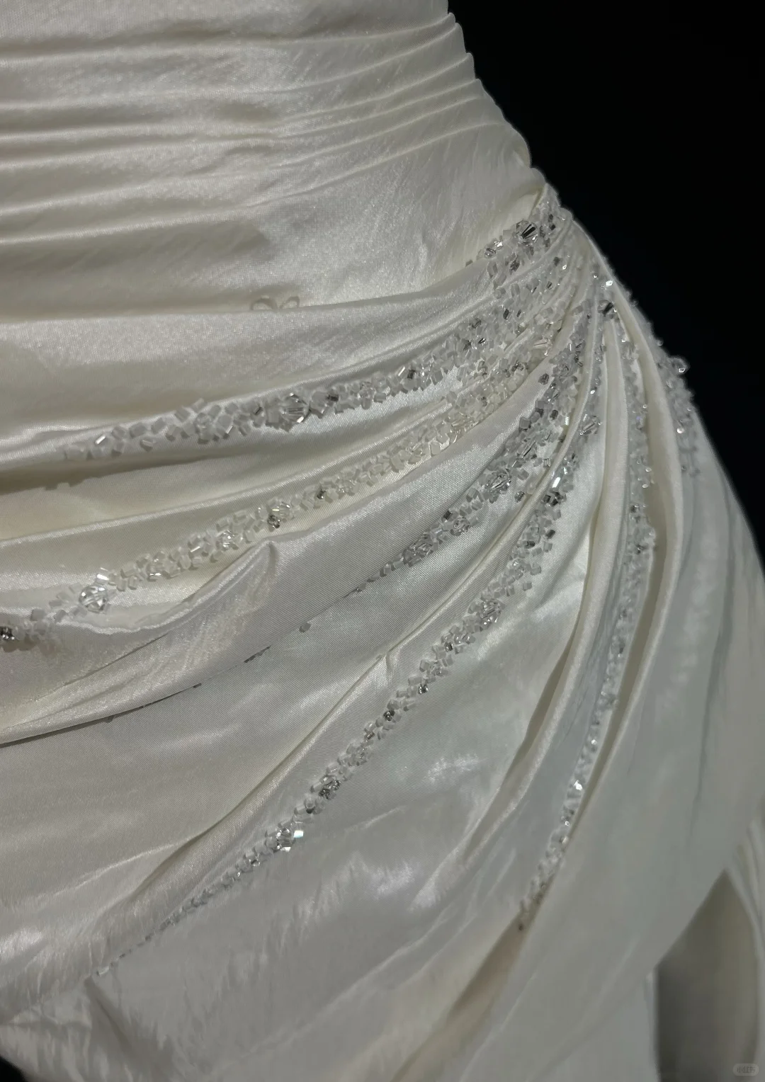 Classy A Line Strapless Satin Beads Pleated Short Homecoming Dress 19th Birthday Outfits C4662