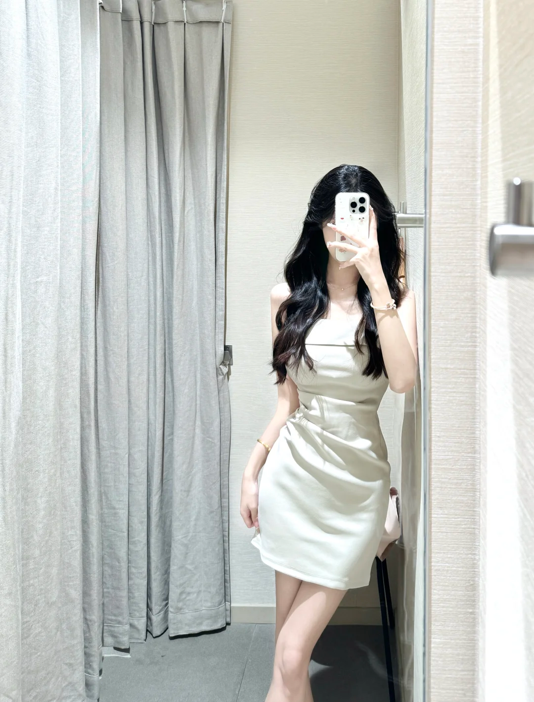 Simple Mermaid Strapless Satin Short Homecoming Dress 20th Birthday Outfits C4690