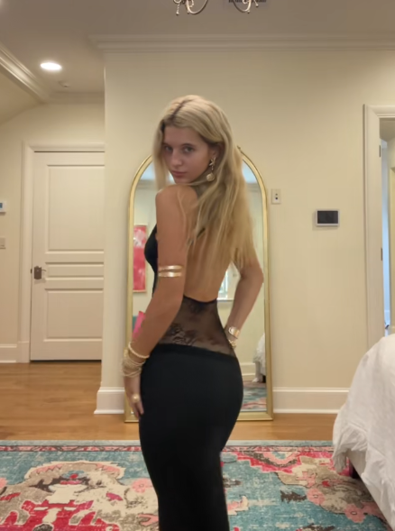 Stunning Mermaid Black Satin Lace Long Prom Dresses Formal Dress C4727