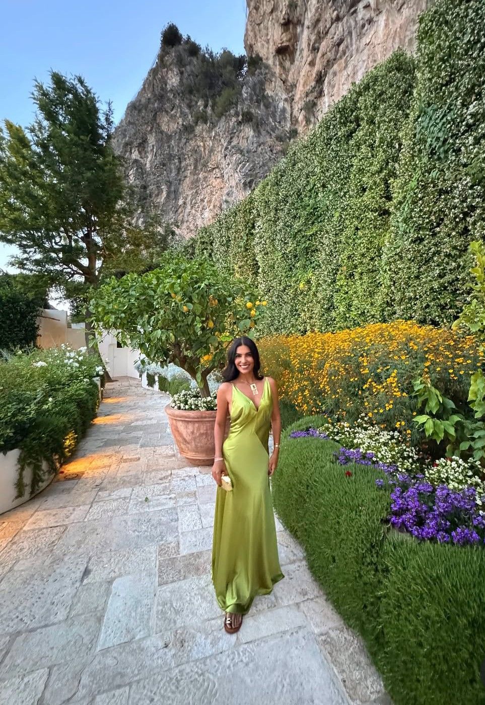 Pretty Sheath A Line Spaghetti Straps Green Satin Long Prom Dresses Formal Dress C4874