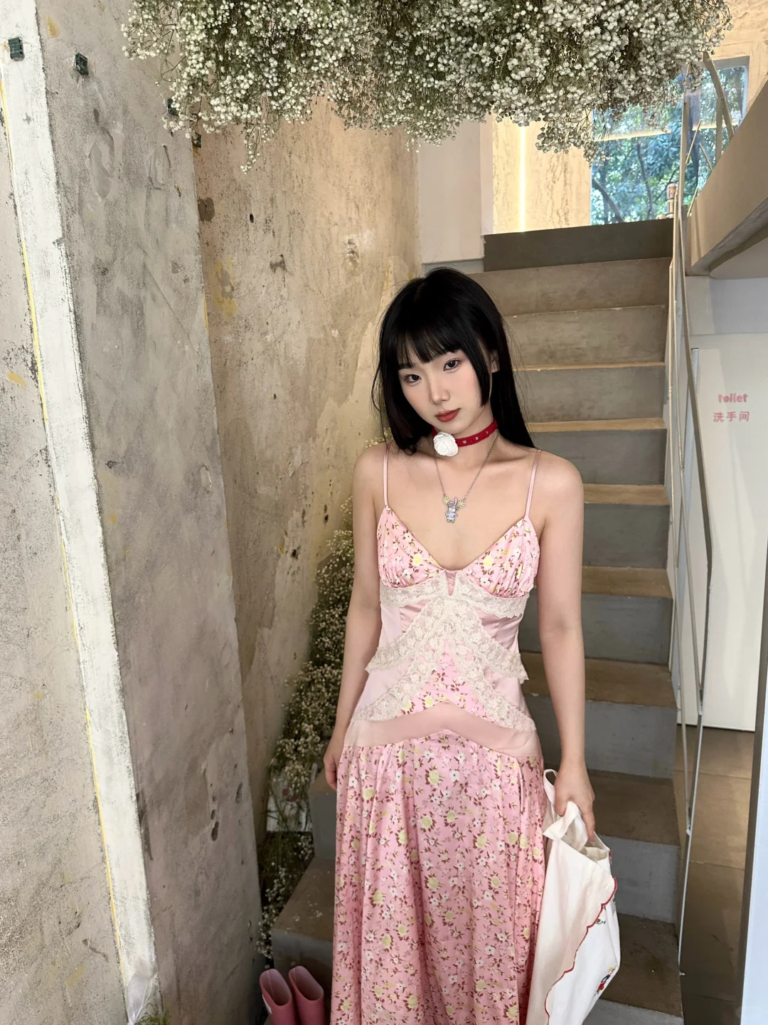 Vintage A Line Spaghetti Straps Satin Lace Long Prom Dresses Formal Dress C4877