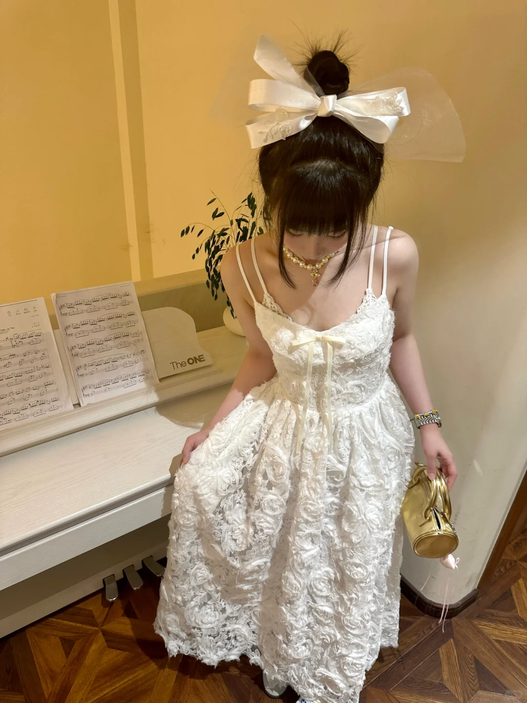 Princess A Line Spaghetti Straps Lace Long Prom Dresses Formal Dress C4878