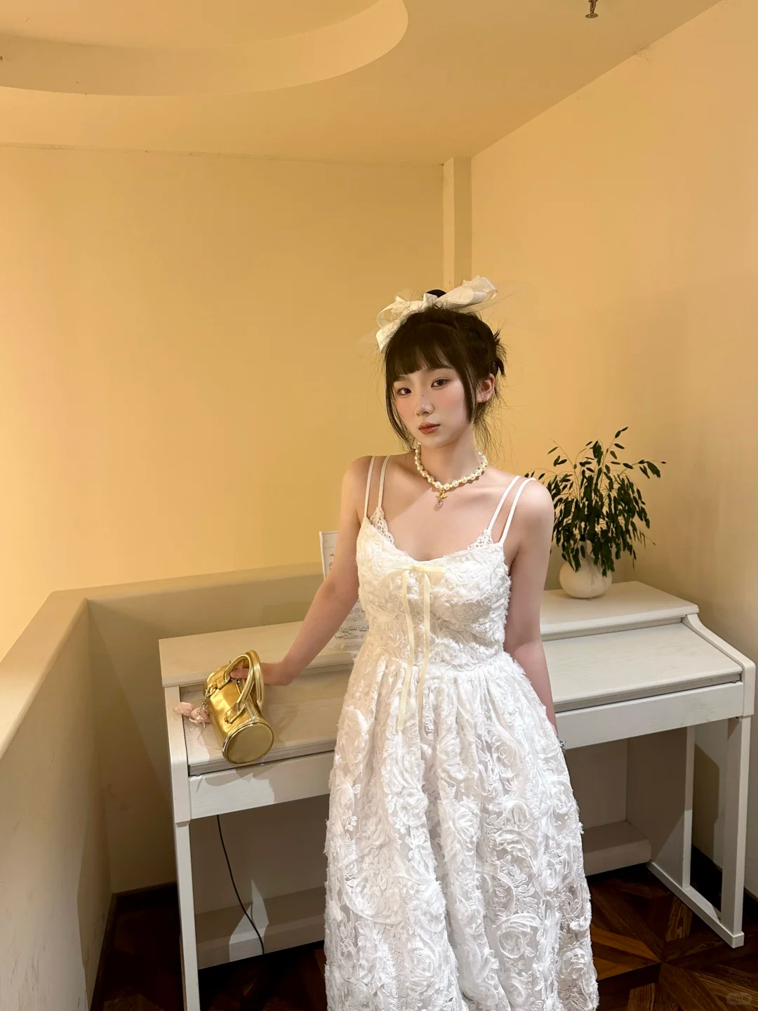 Princess A Line Spaghetti Straps Lace Long Prom Dresses Formal Dress C4878