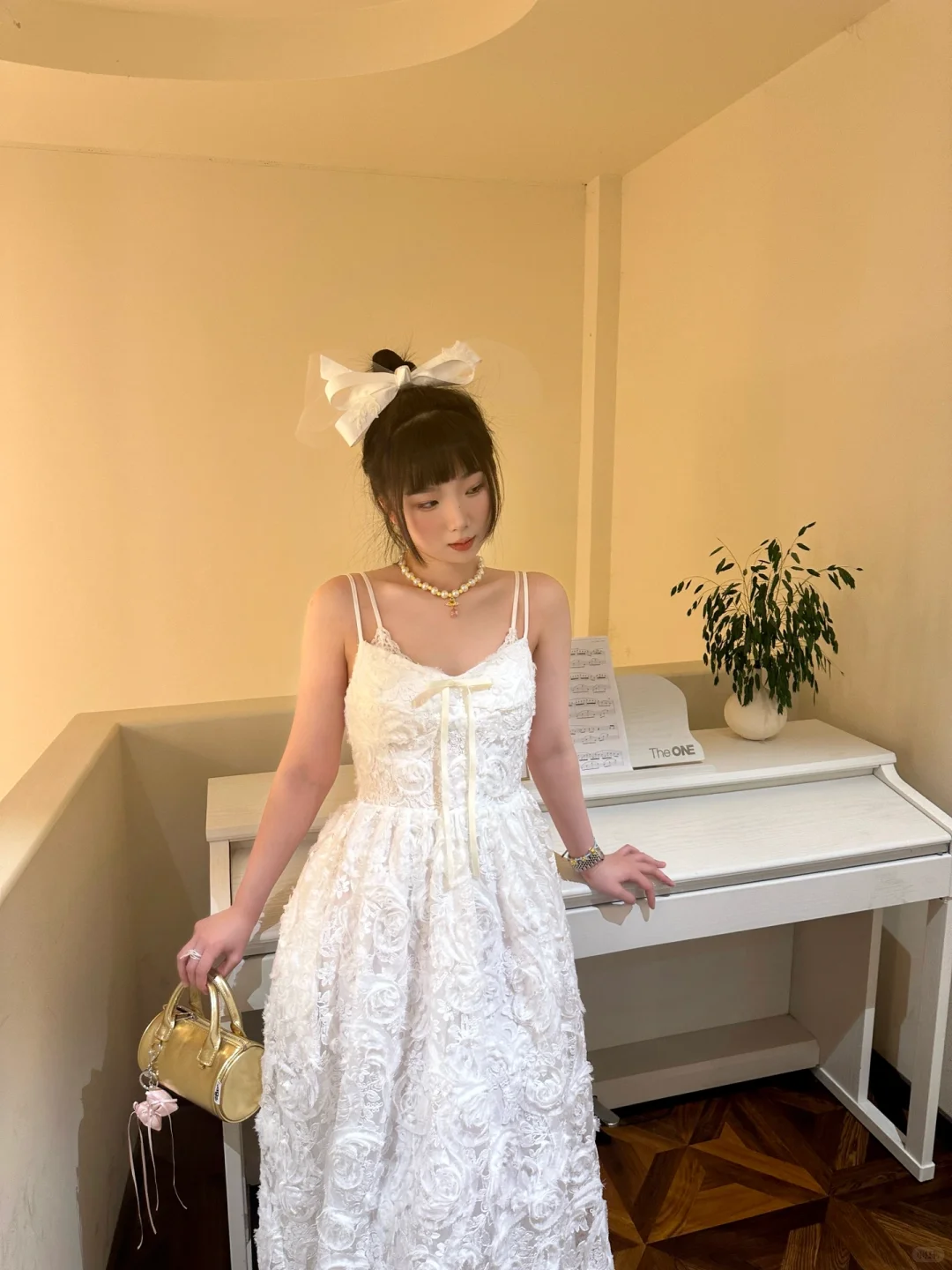 Princess A Line Spaghetti Straps Lace Long Prom Dresses Formal Dress C4878