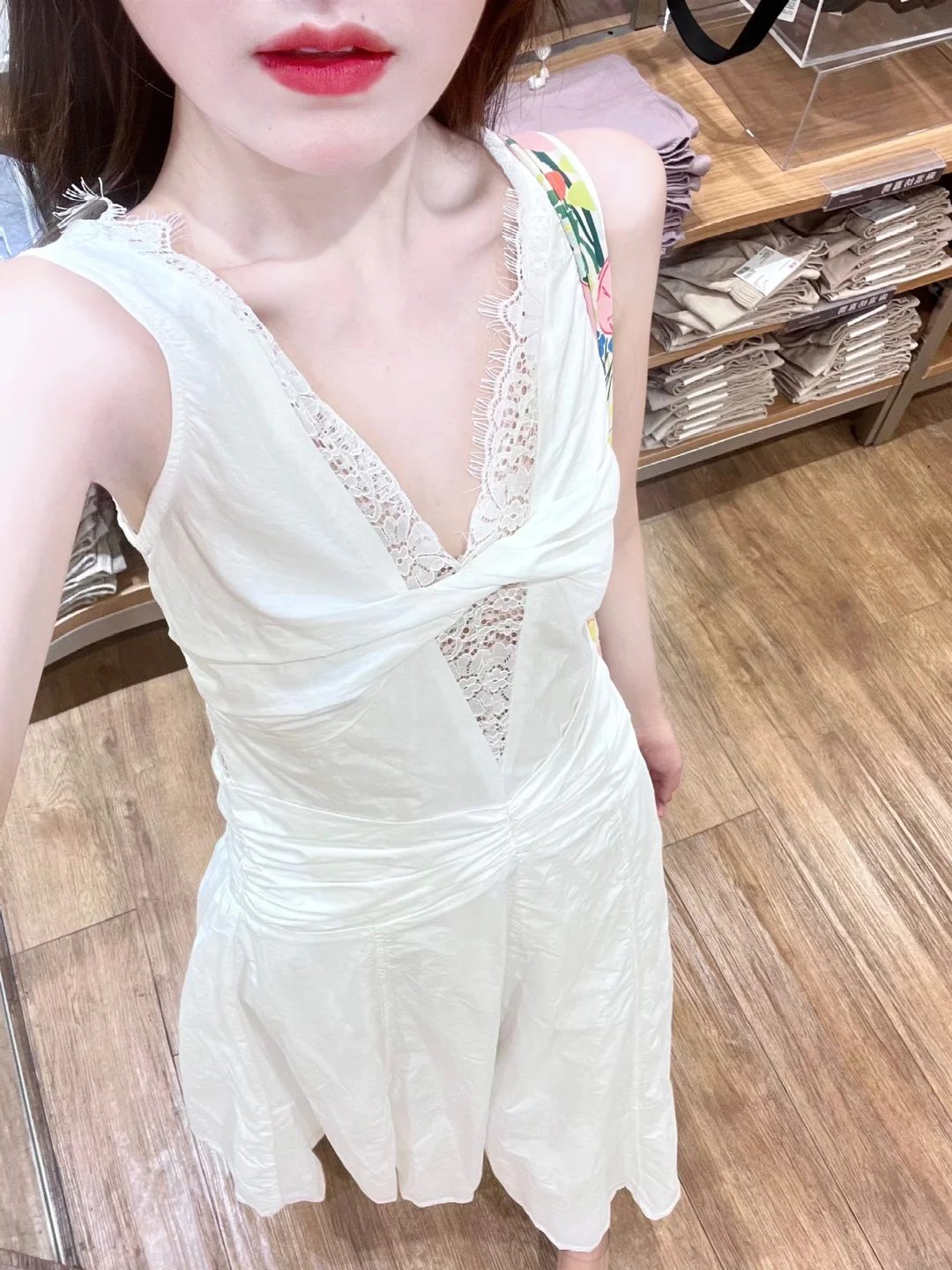 Classy A Line V Neck Satin Lace Long Prom Dresses Formal Dress C4879