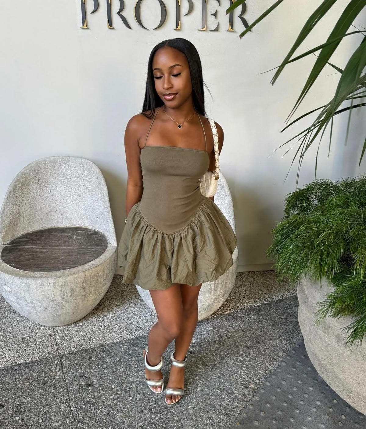 Classy A Line Halter Satin Short Homecoming Dress 18th Birthday Outfits C4917