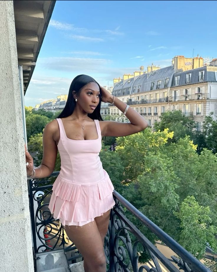 Pretty A Line Square Pink Satin Short Homecoming Dress 21th Birthday Outfits C4939