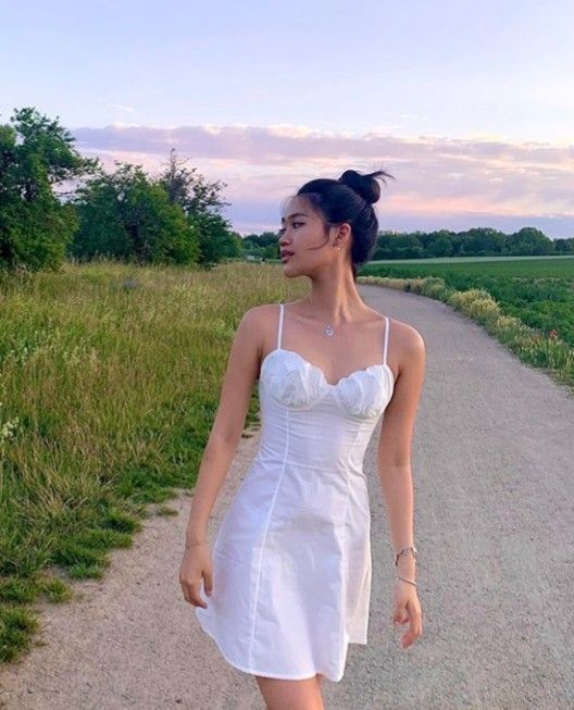 White A Line Spaghetti Straps Satin Short Homecoming Dress 16th Birthday Outfits C5067