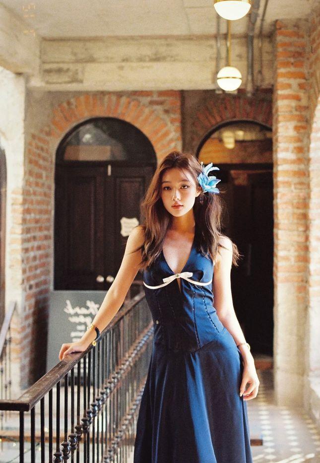 Chic A Line Halter Satin With Bow Long Prom Dresses Formal Dress C5171