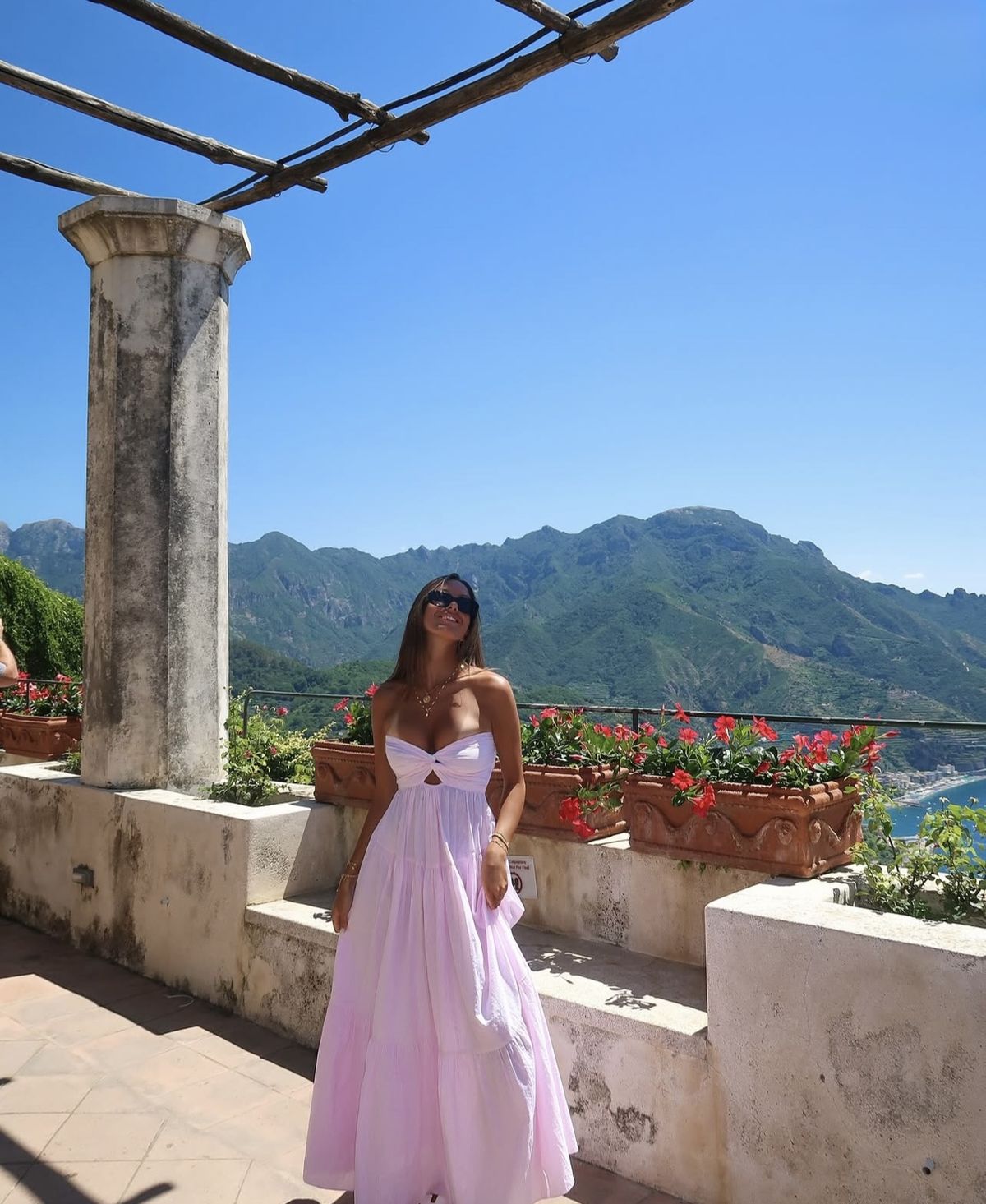 Chic A Line Strapless Pink Satin Long Prom Dresses Formal Dress C5353