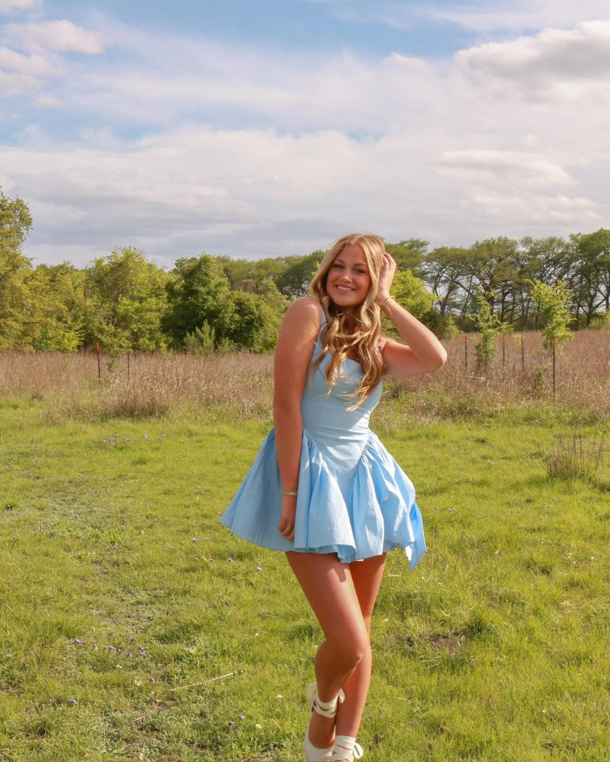 Cute A Line Square Pale Blue Satin Short Homecoming Dress 18th Birthday Outfits C5669