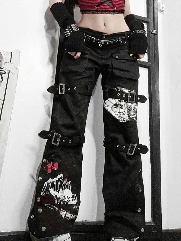 Halter-Neck Denim Jeans