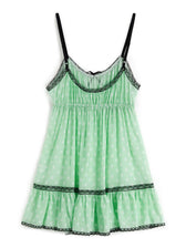 Lace Floral Mini Dress