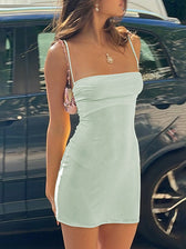 Y2K Bodycon Slip Mini Dress