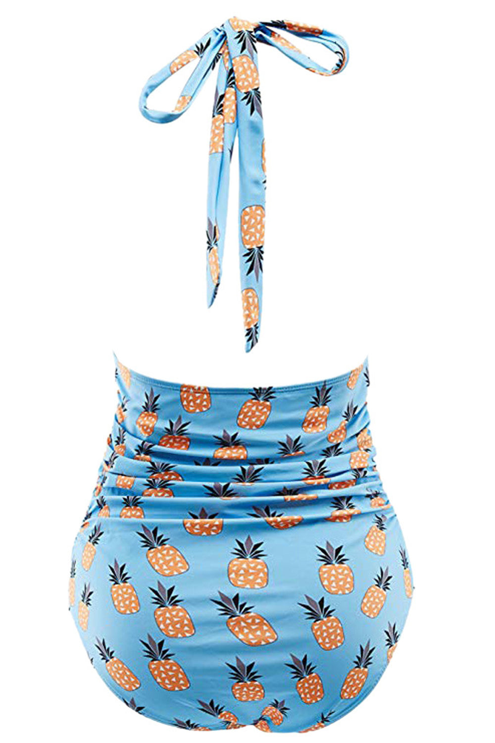 One Piece Navy Halter Swimwear
