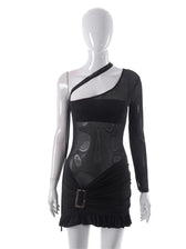 Sheer See Through Long Sleeve Mini Dresses 3