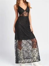 Patchwork Embroidered Lace Dress