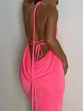 Backless Maxi Dress