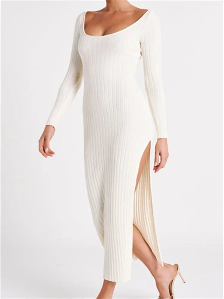 Ribbed Bodycon Dress