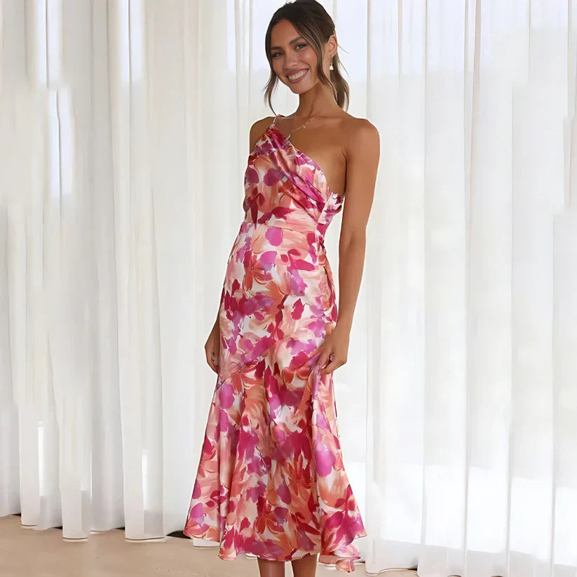 Samanta Timeless Off Shoulder Blumendress Elevated Occasion Wear