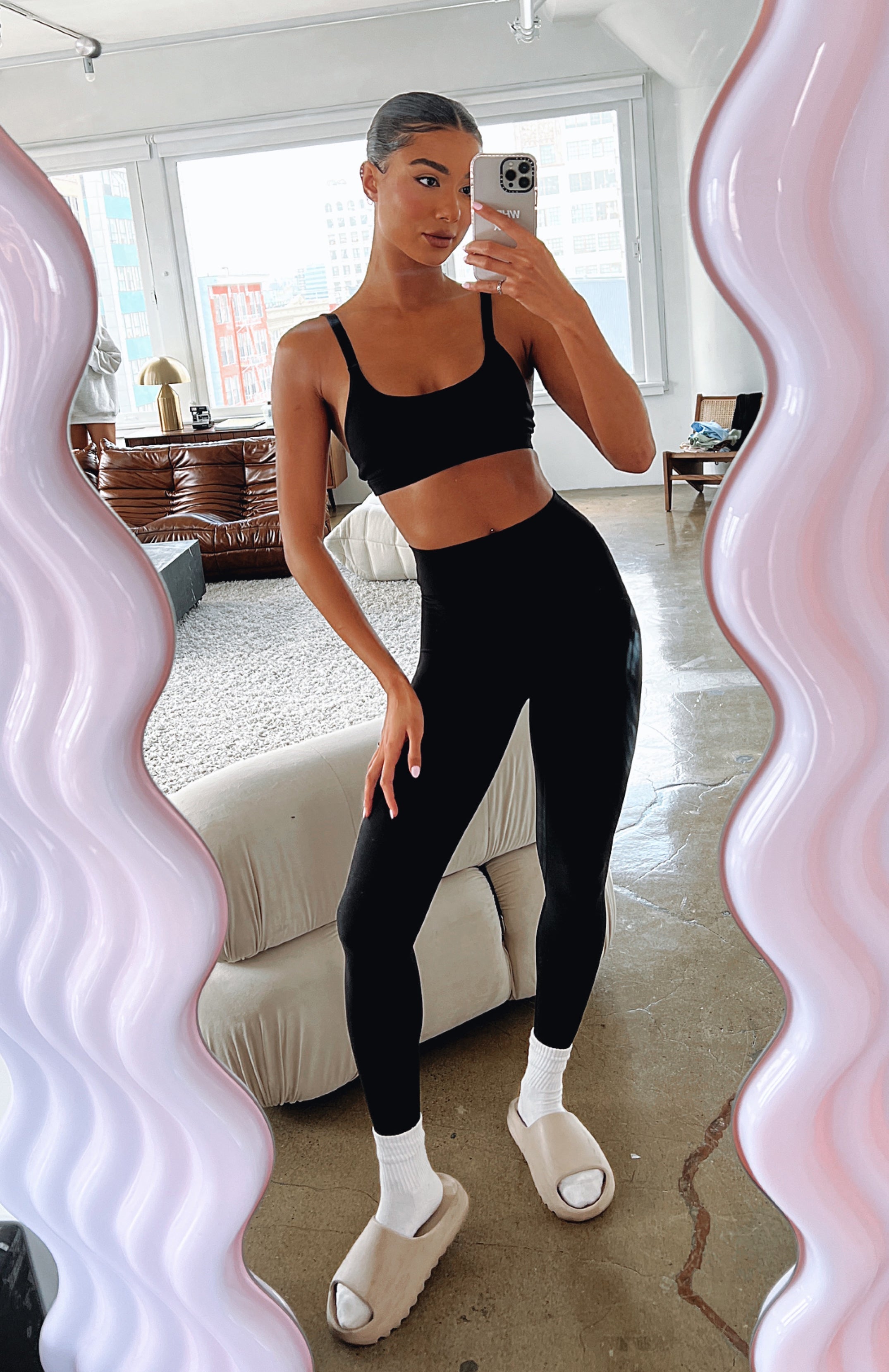 Go Getter High Waisted Leggings Black