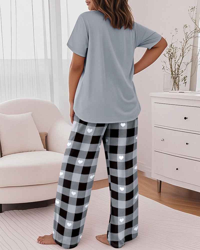Women's Soft Stretch Loungewear Set | Comfortable & Stylish Design